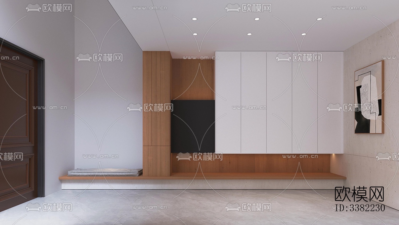 现代别墅效果图下载（渲染图7）