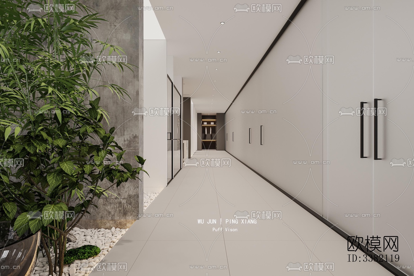 现代别墅效果图下载（渲染图15）