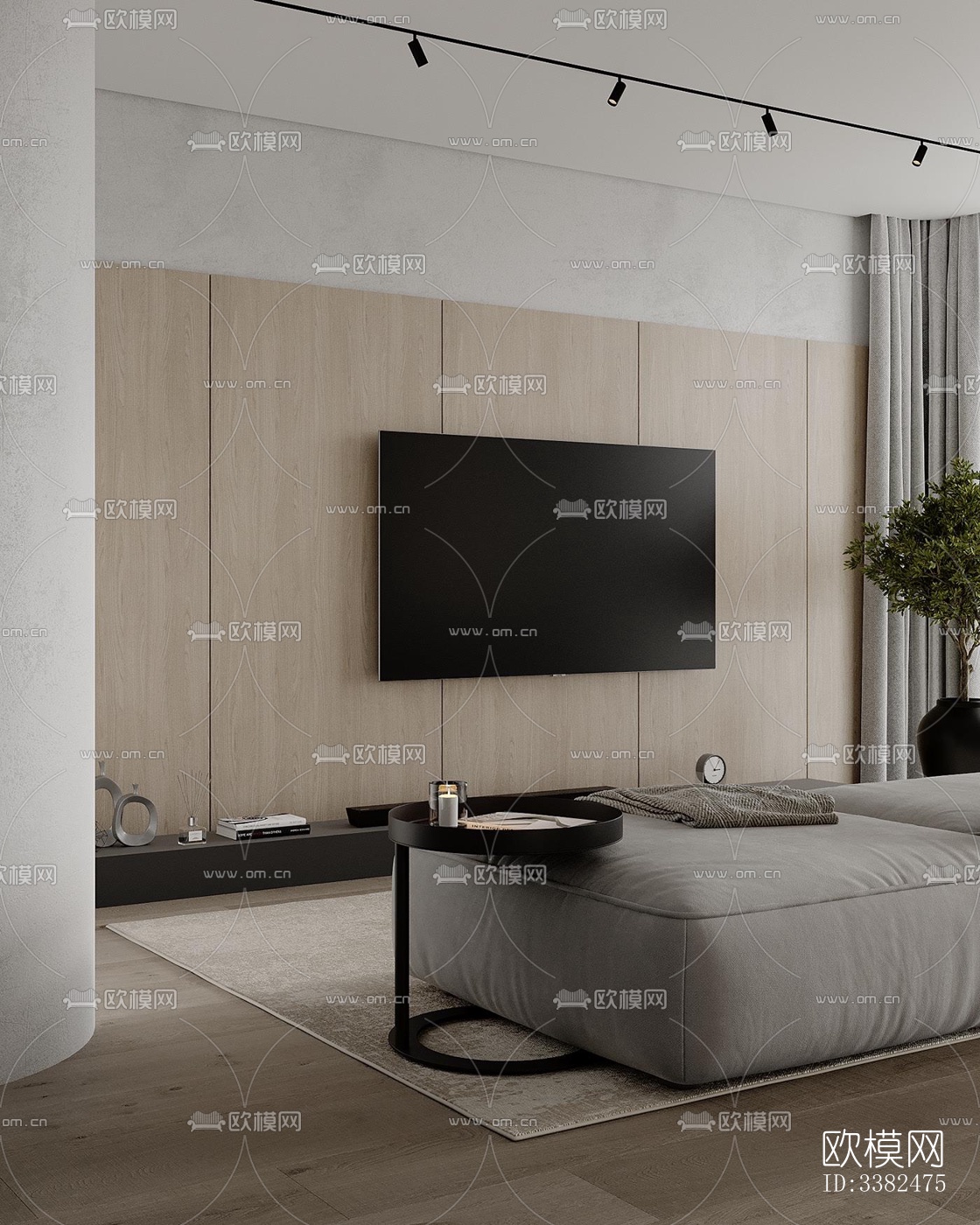 现代别墅效果图下载（渲染图14）