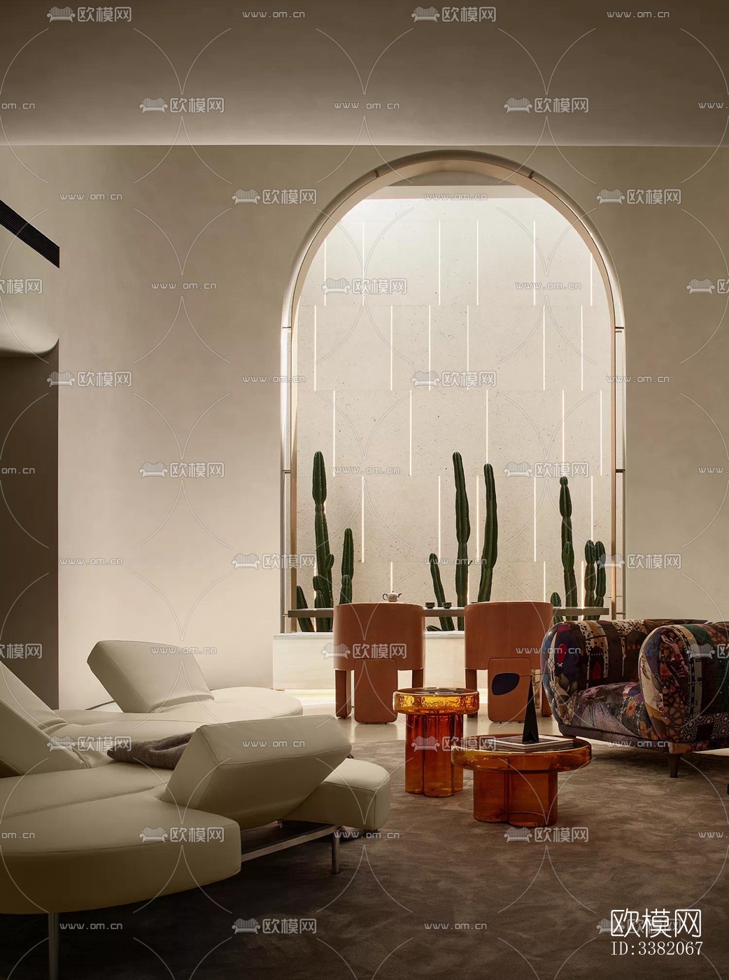 现代别墅效果图下载（渲染图8）