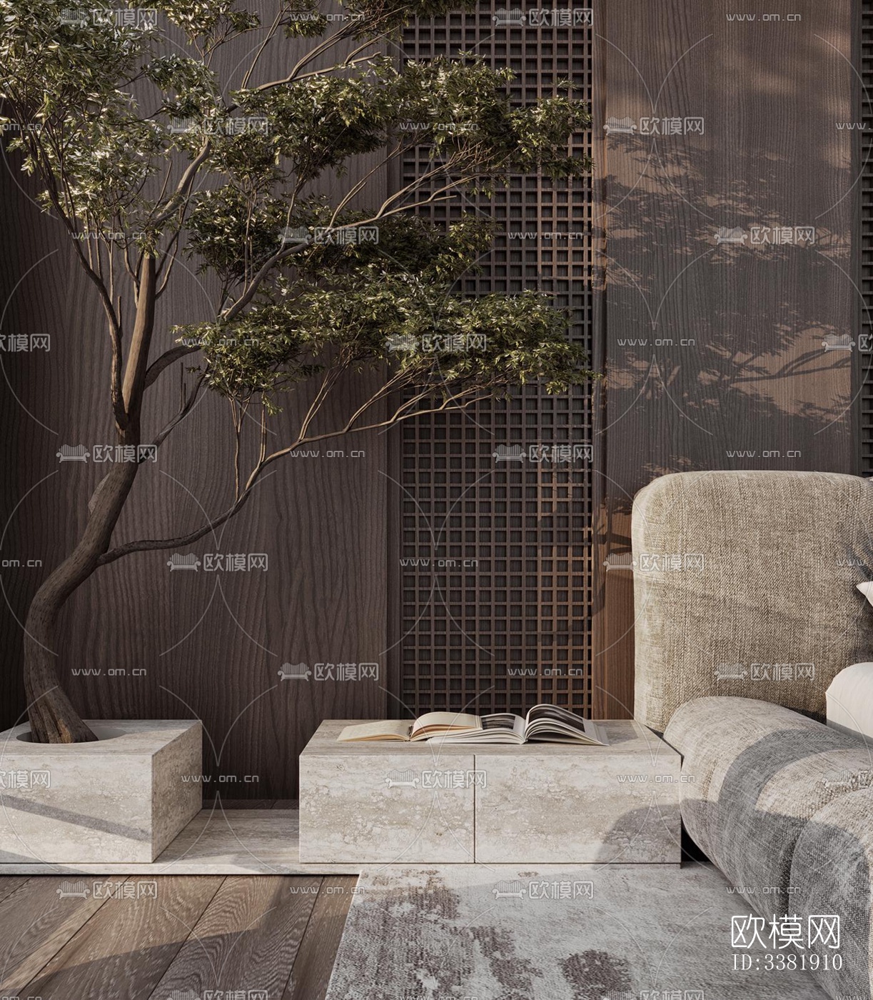 现代别墅效果图下载（渲染图9）