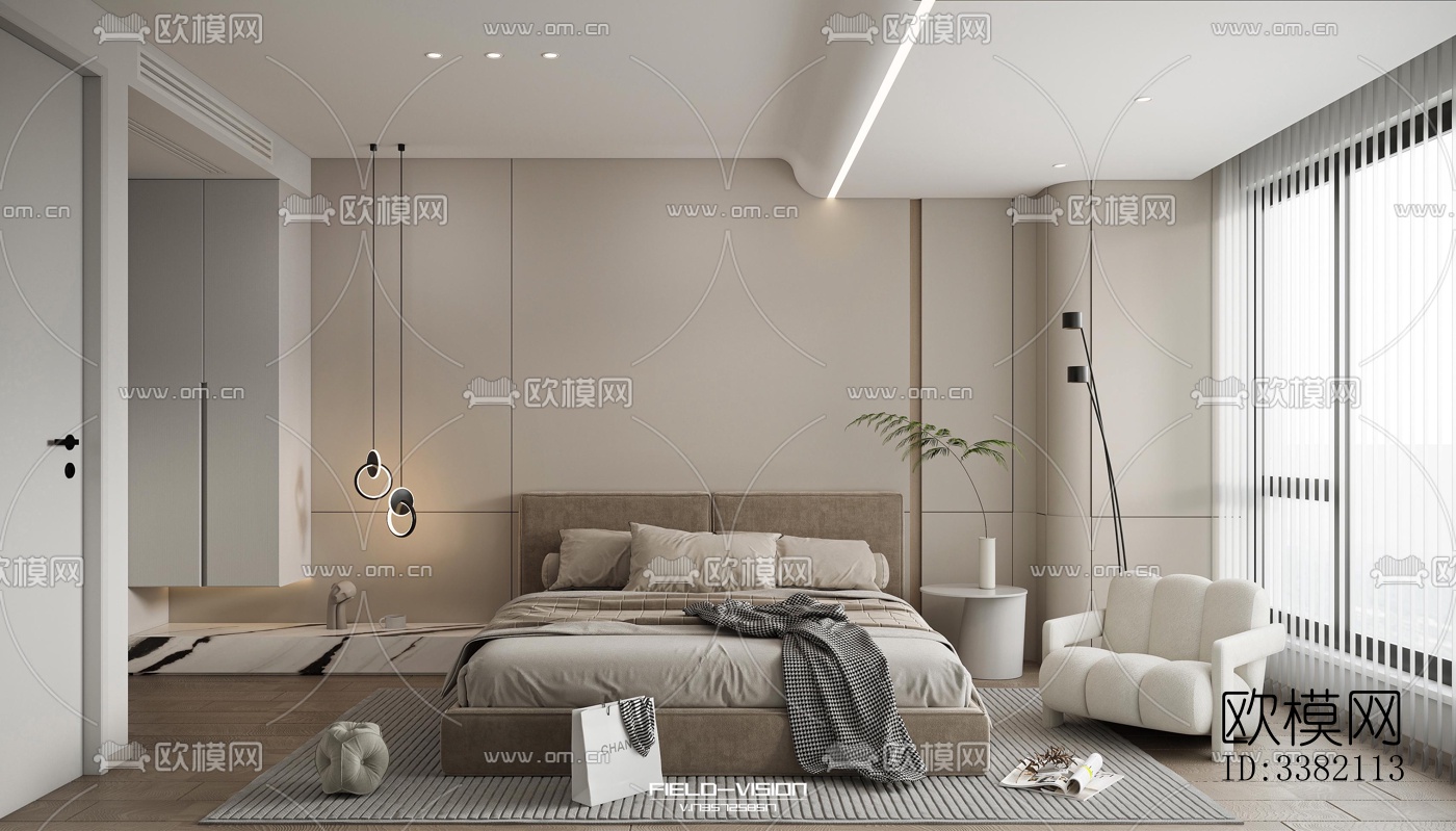 现代别墅效果图下载（渲染图5）