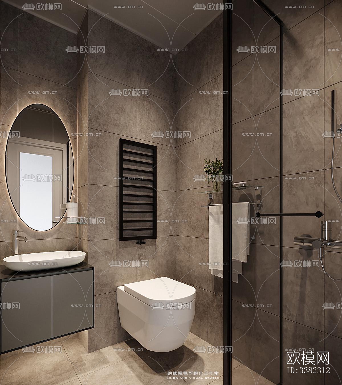 现代别墅效果图下载（渲染图10）