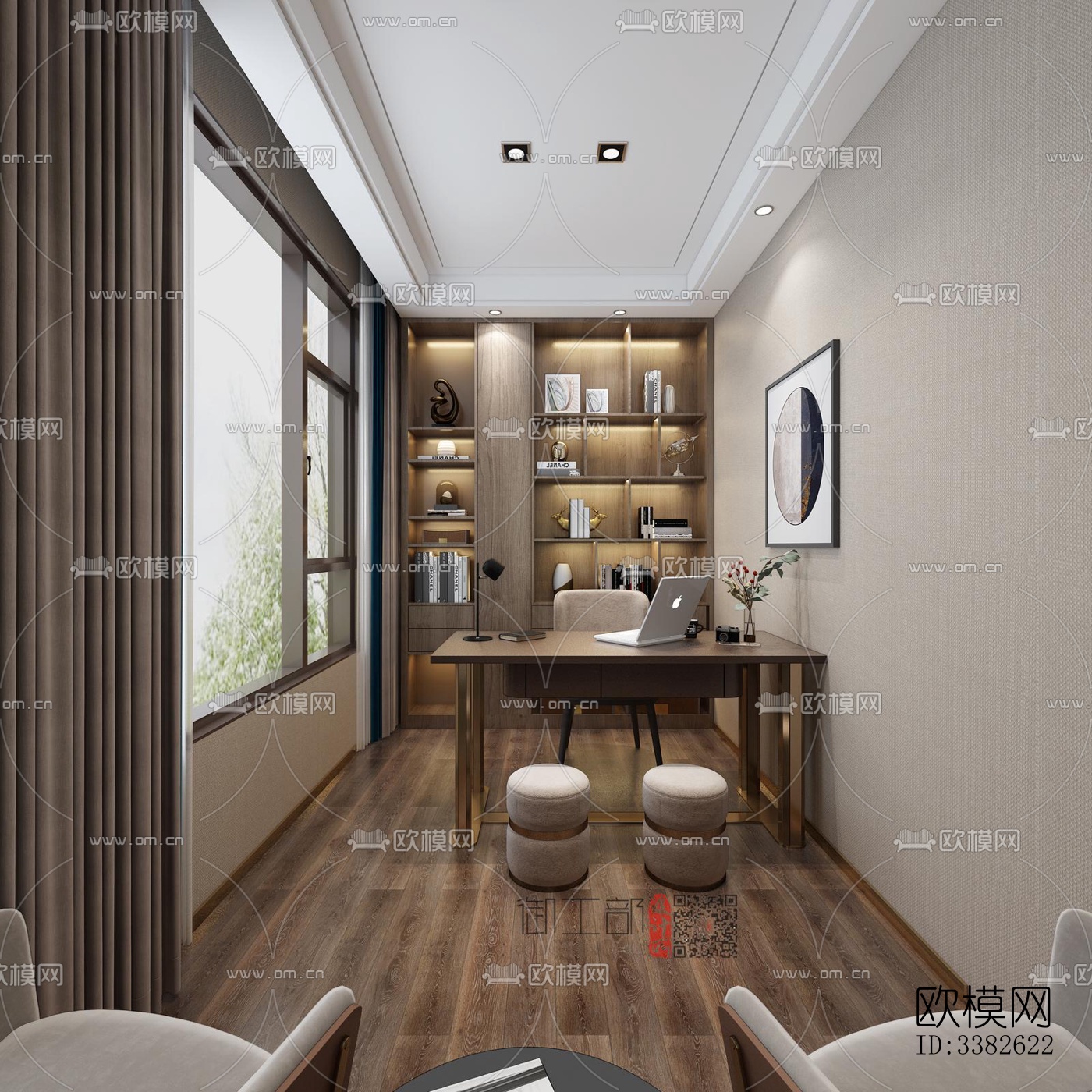 现代别墅效果图下载（渲染图12）