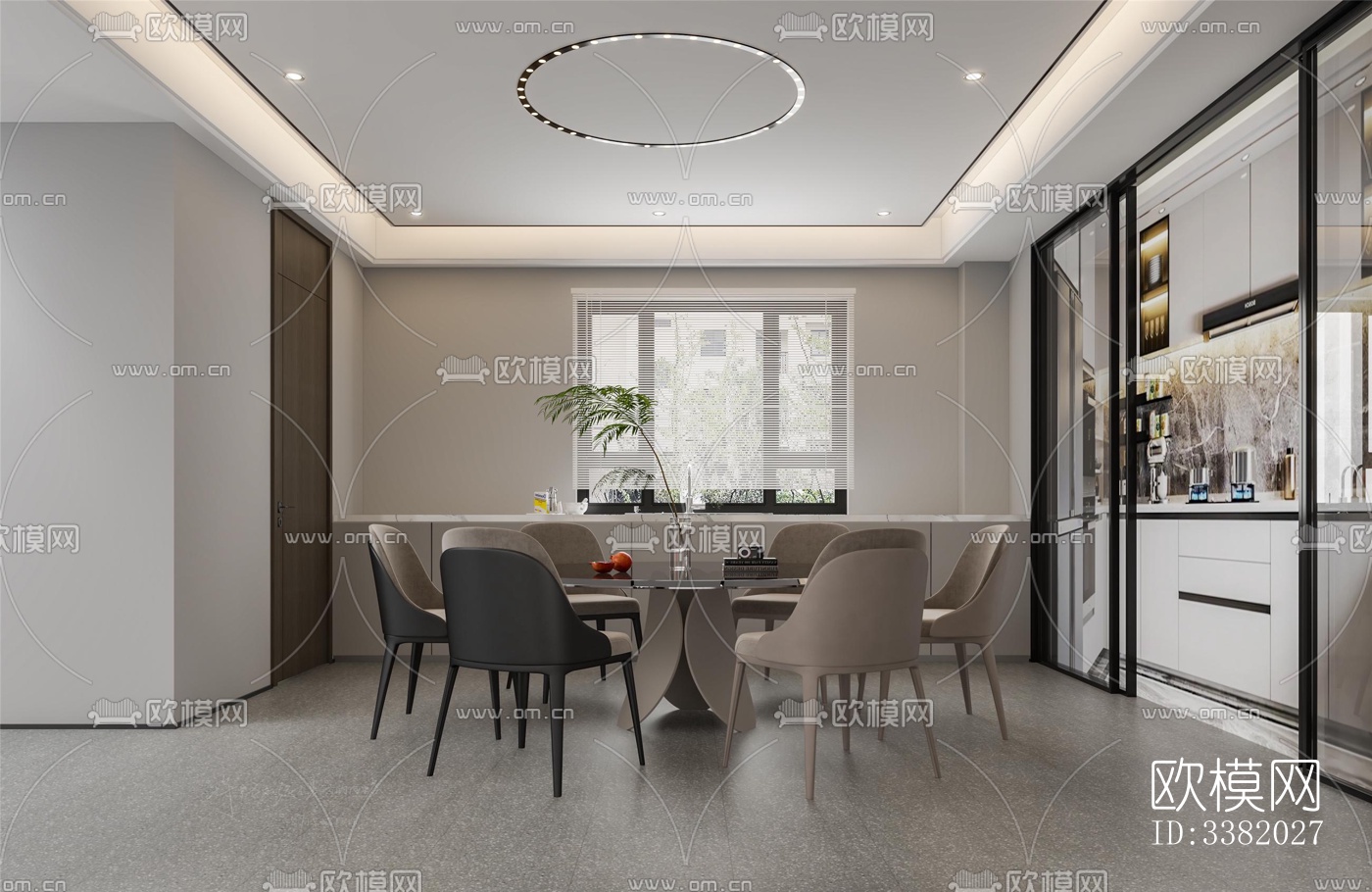 现代别墅效果图下载（渲染图1）