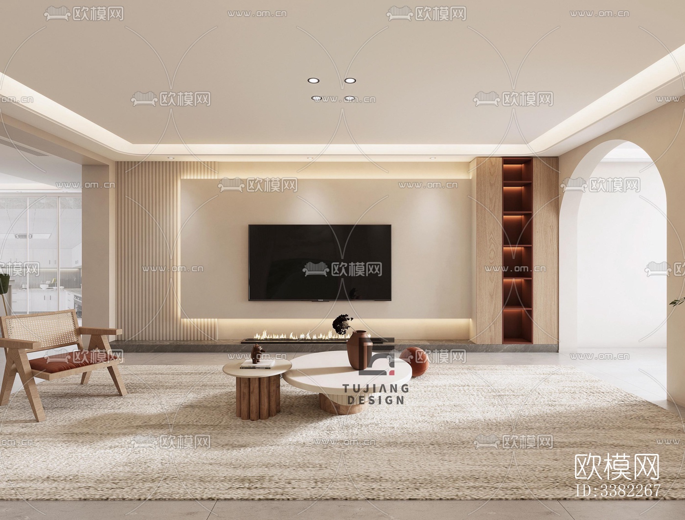 现代别墅效果图下载（渲染图5）