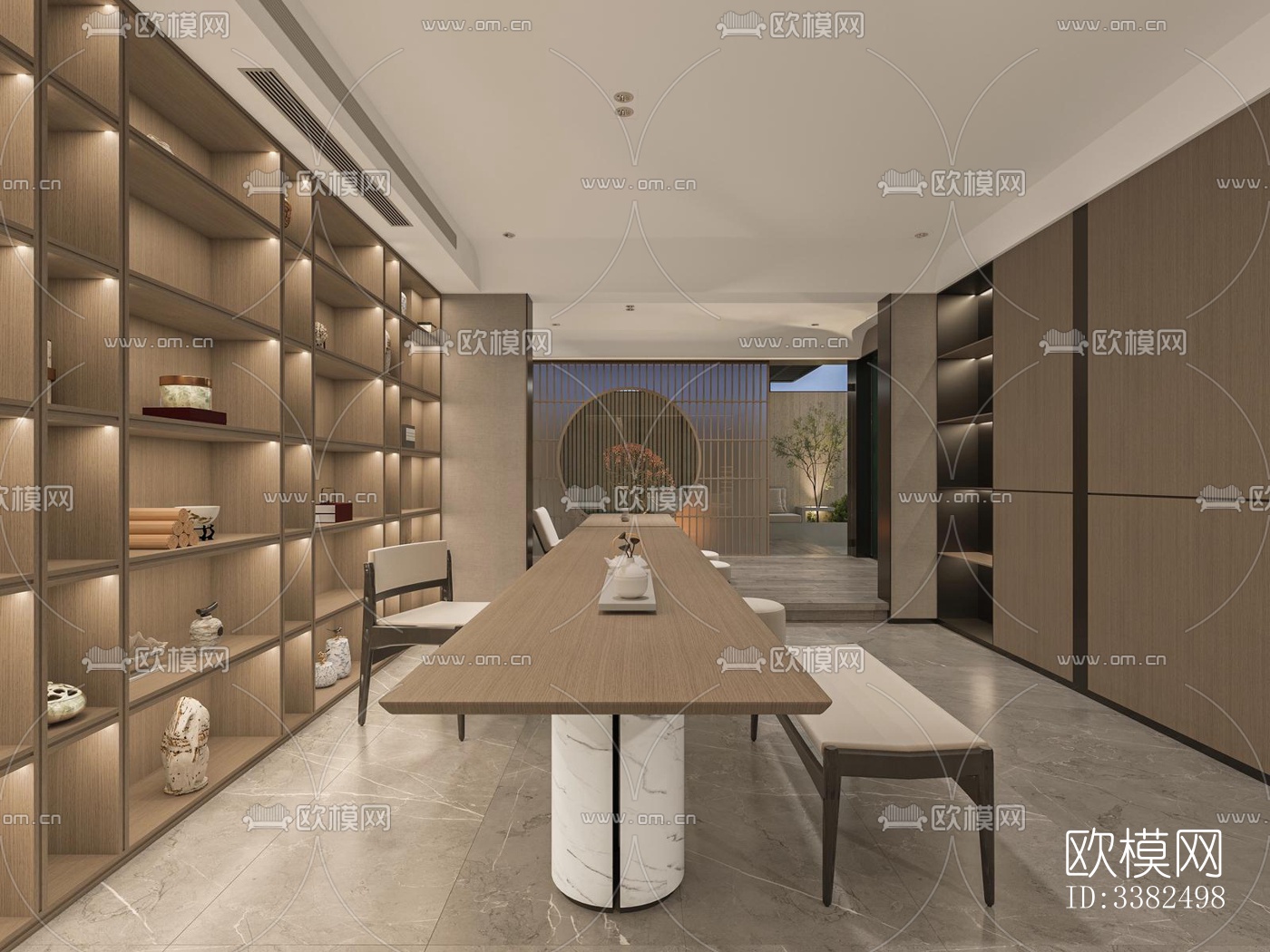 现代别墅效果图下载（渲染图1）