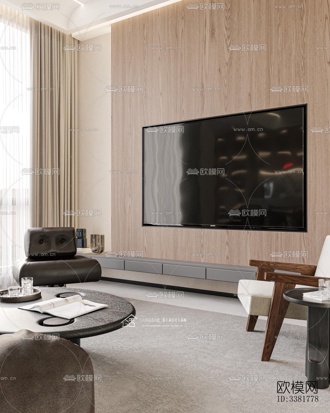 现代别墅效果图下载（渲染图8）