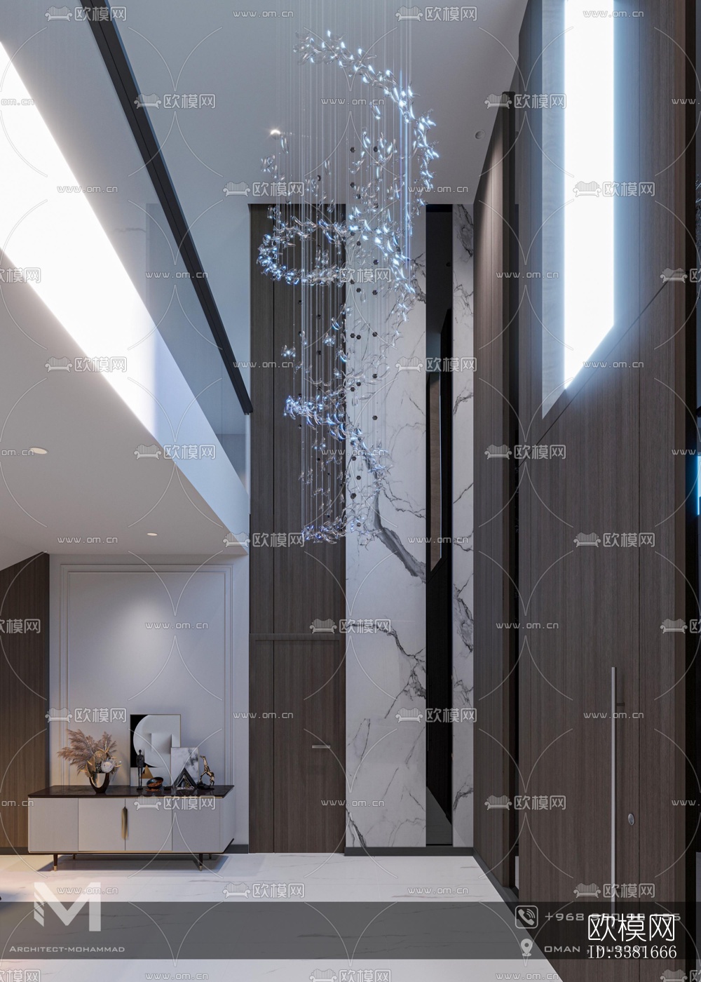 现代别墅效果图下载（渲染图1）