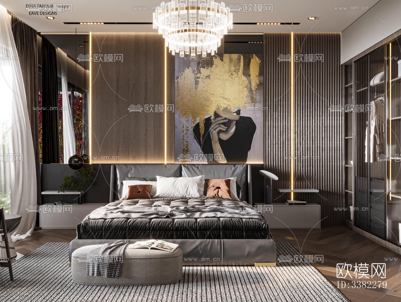 现代别墅效果图下载（渲染图1）