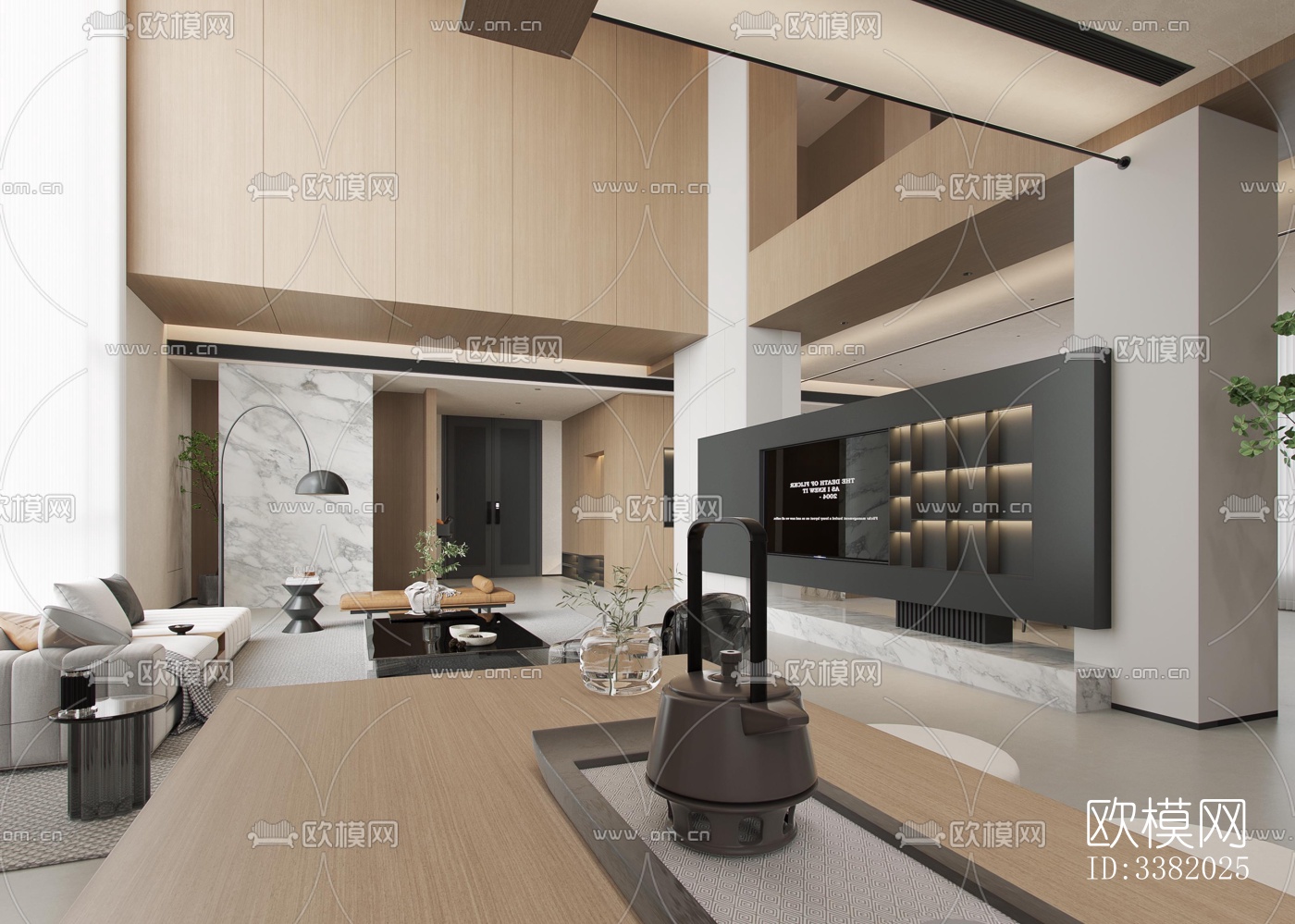 现代别墅效果图下载（渲染图17）