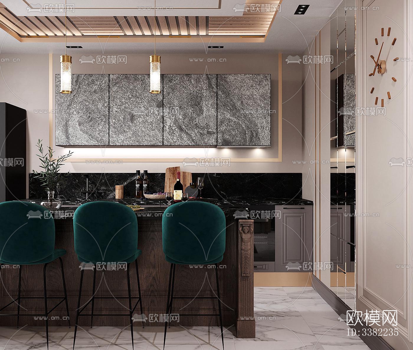 现代别墅效果图下载（渲染图4）