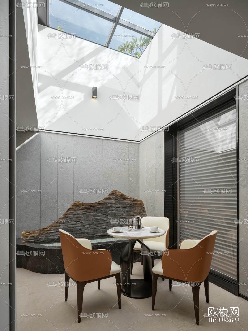 现代别墅效果图下载（渲染图5）