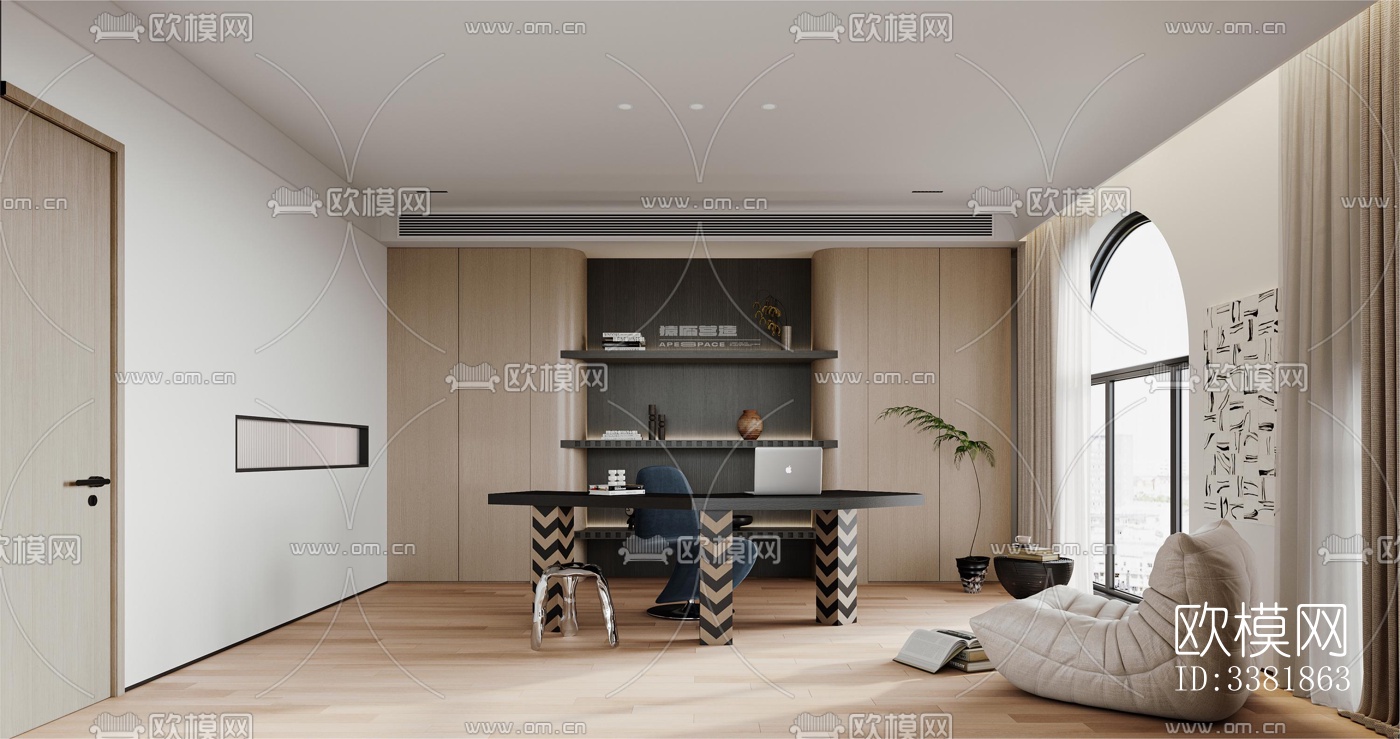 现代别墅效果图下载（渲染图5）