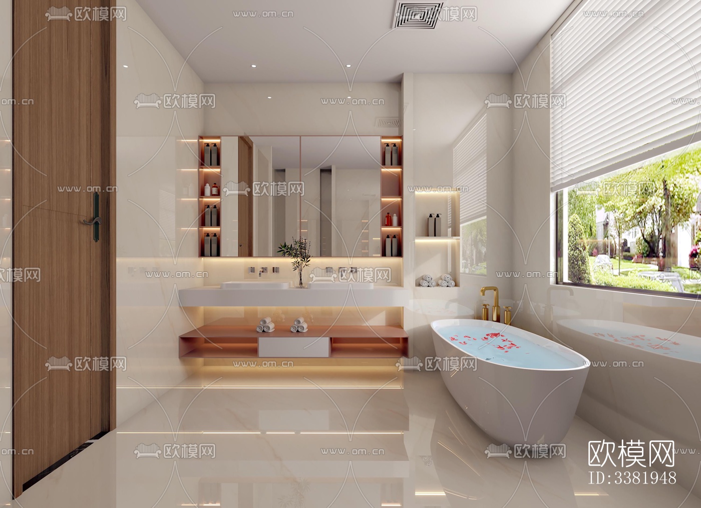 现代别墅效果图下载（渲染图7）