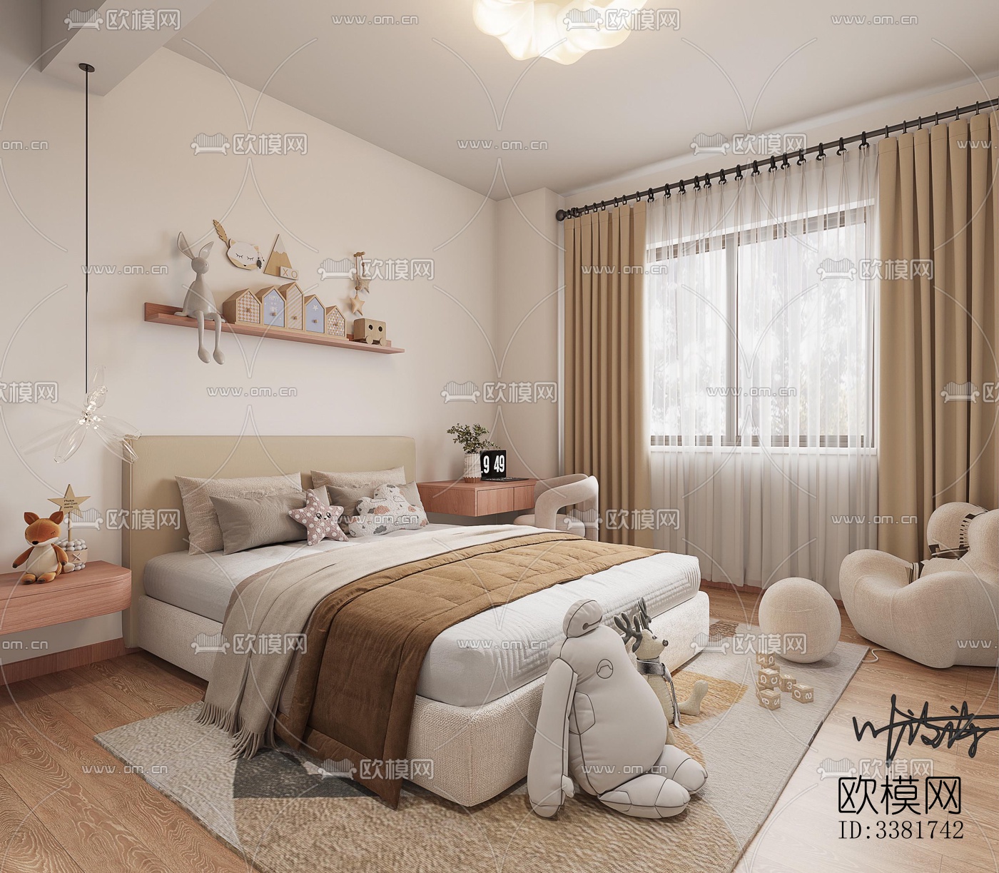 现代别墅效果图下载（渲染图11）