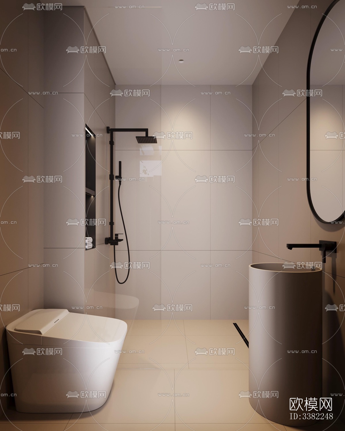 现代别墅效果图下载（渲染图14）