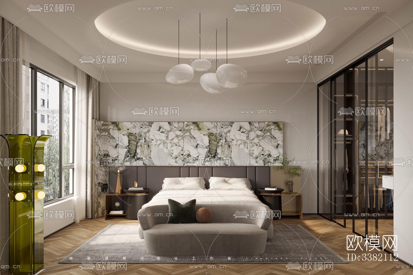 现代别墅效果图下载（渲染图8）