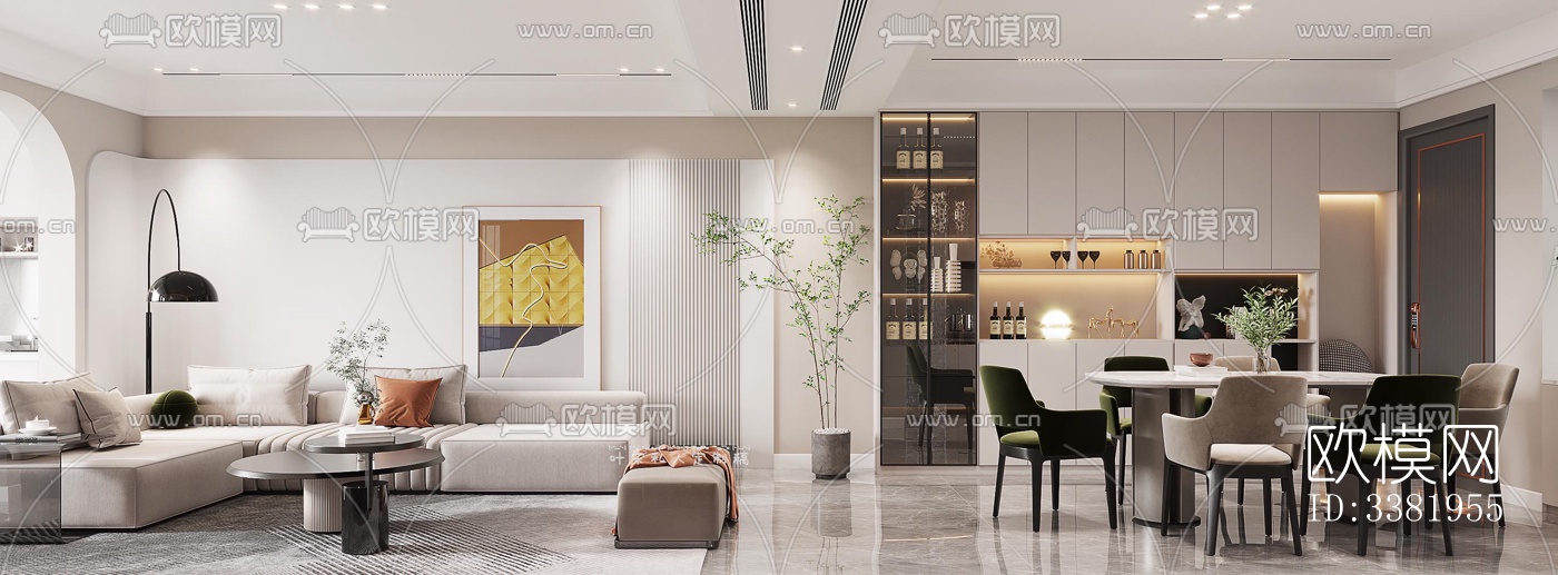 现代别墅效果图下载（渲染图13）