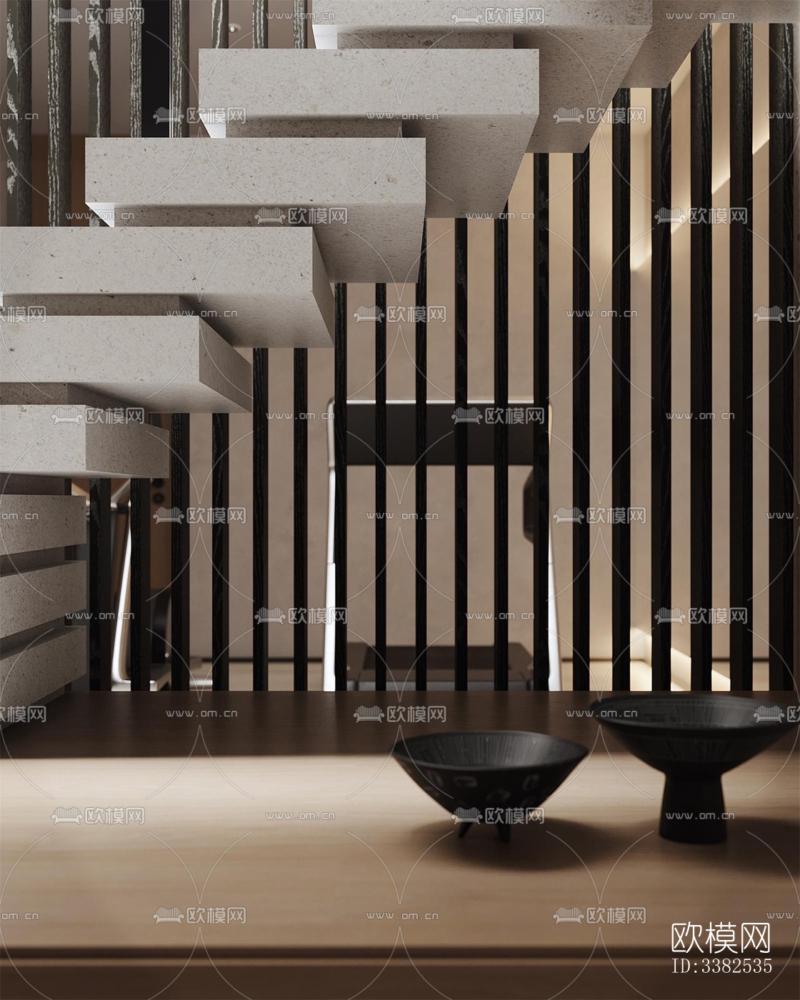 现代别墅效果图下载（渲染图12）