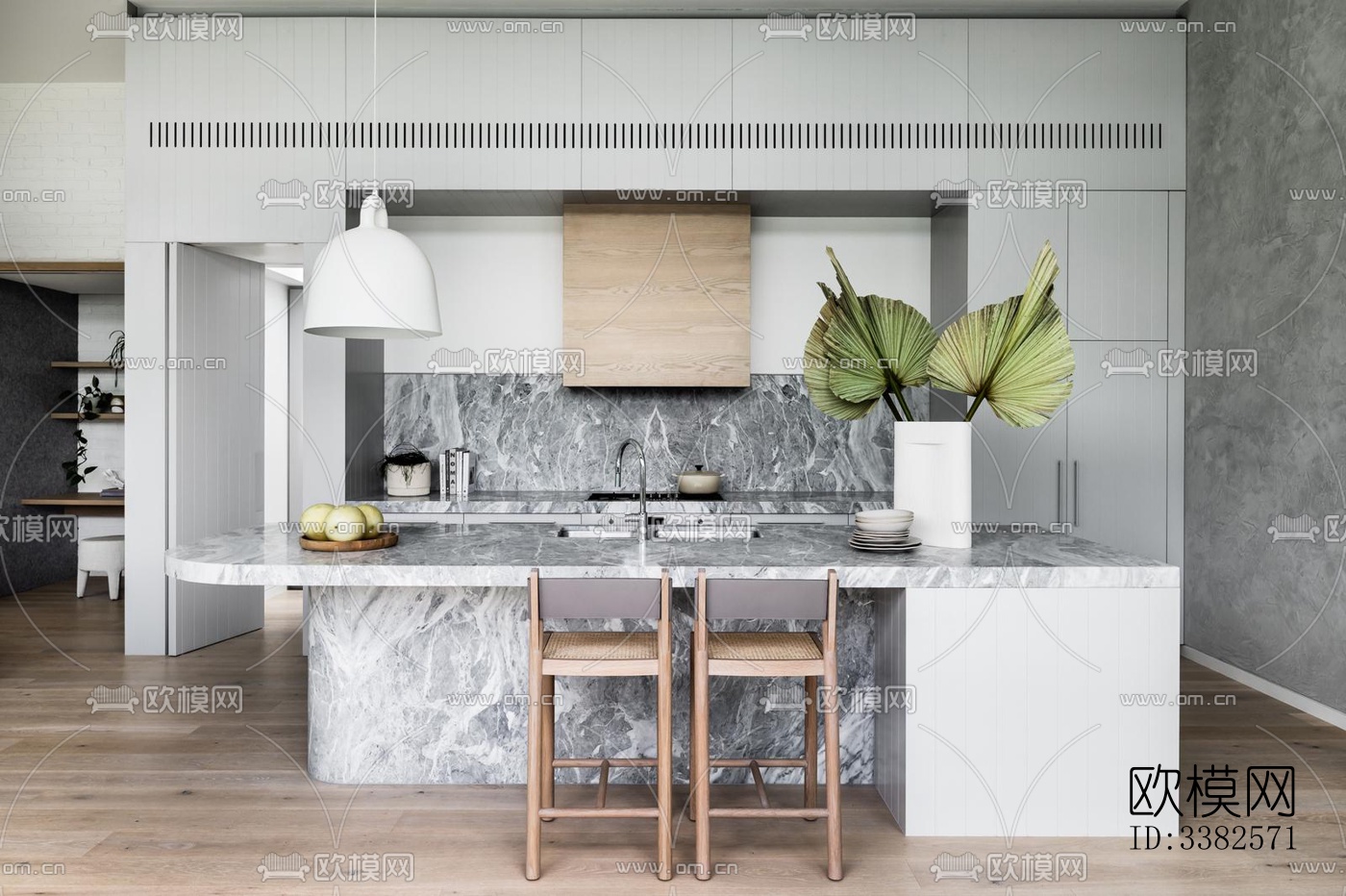 现代别墅效果图下载（渲染图16）