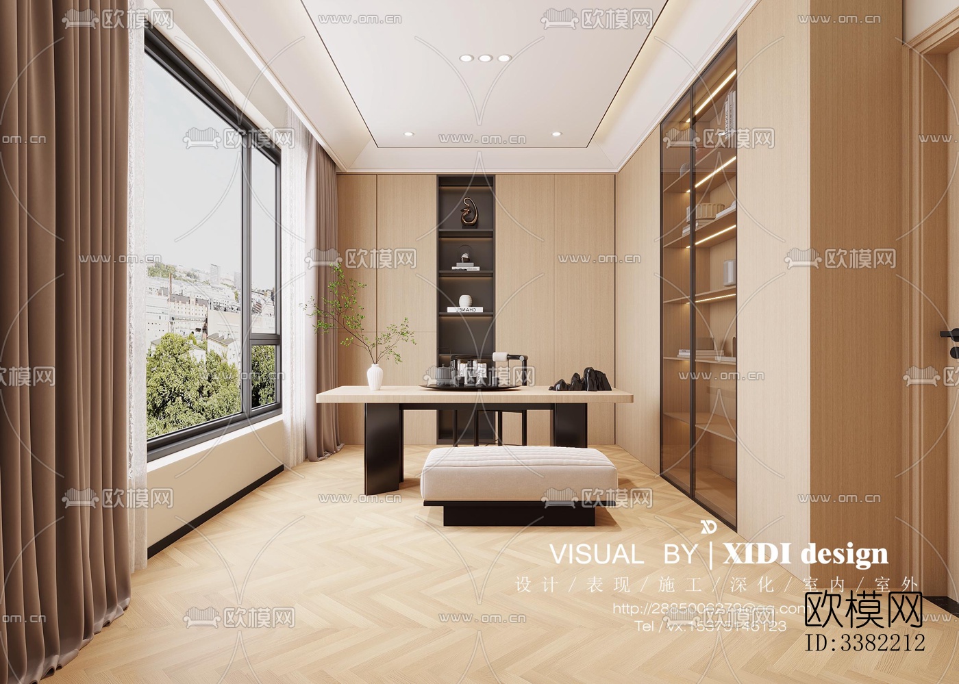 现代别墅效果图下载（渲染图10）