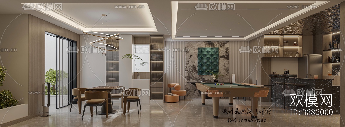 现代别墅效果图下载（渲染图16）