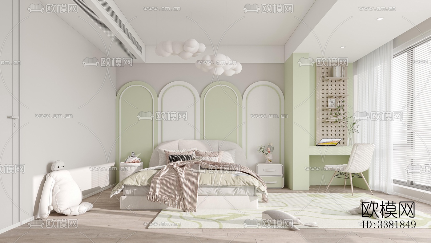 现代别墅效果图下载（渲染图6）