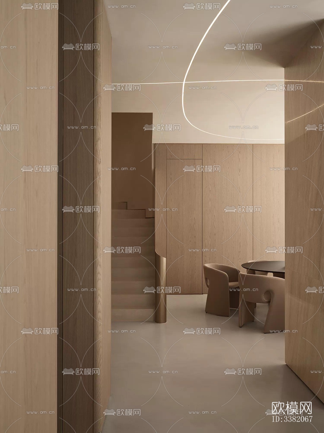 现代别墅效果图下载（渲染图9）