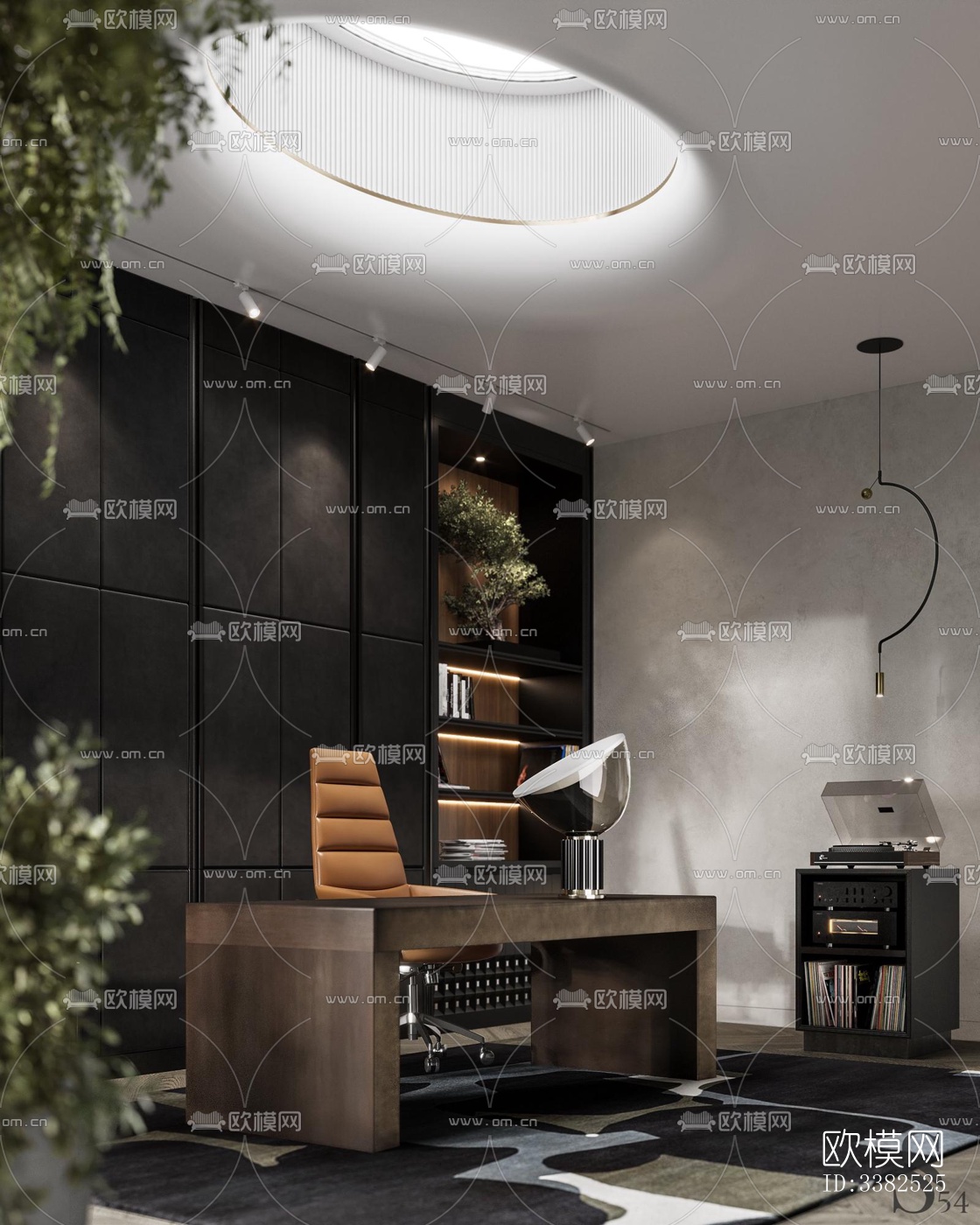 现代别墅效果图下载（渲染图6）