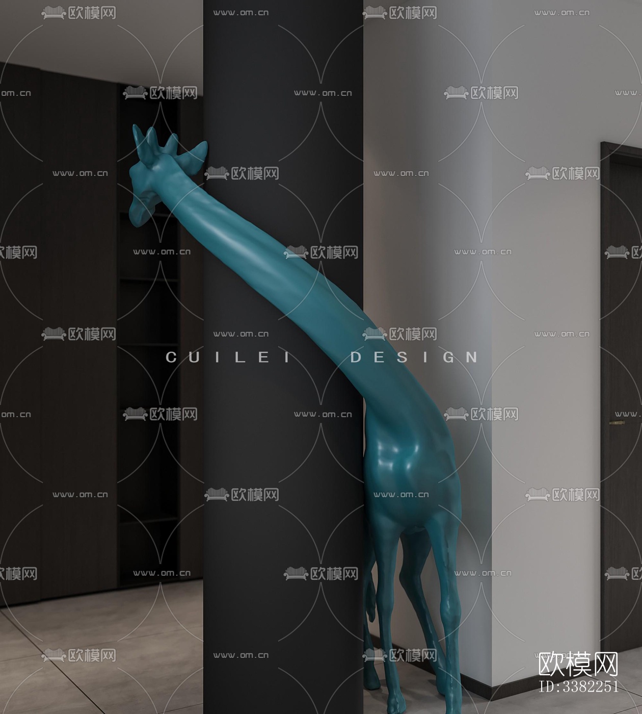 现代别墅效果图下载（渲染图14）