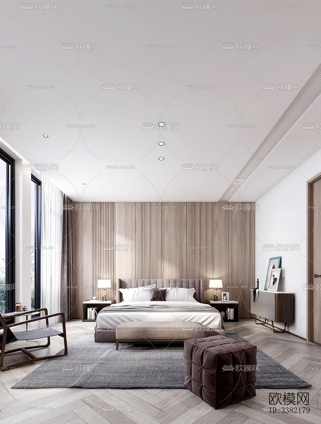 现代别墅效果图下载（渲染图12）