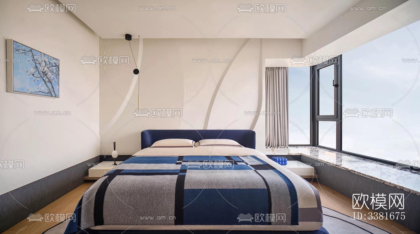 现代别墅效果图下载（渲染图1）