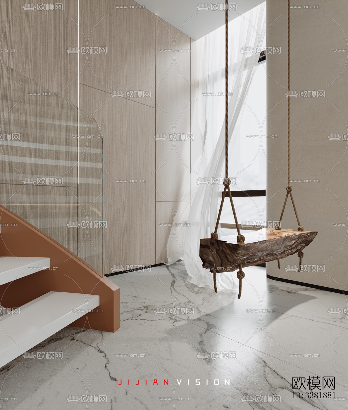 现代别墅效果图下载（渲染图5）