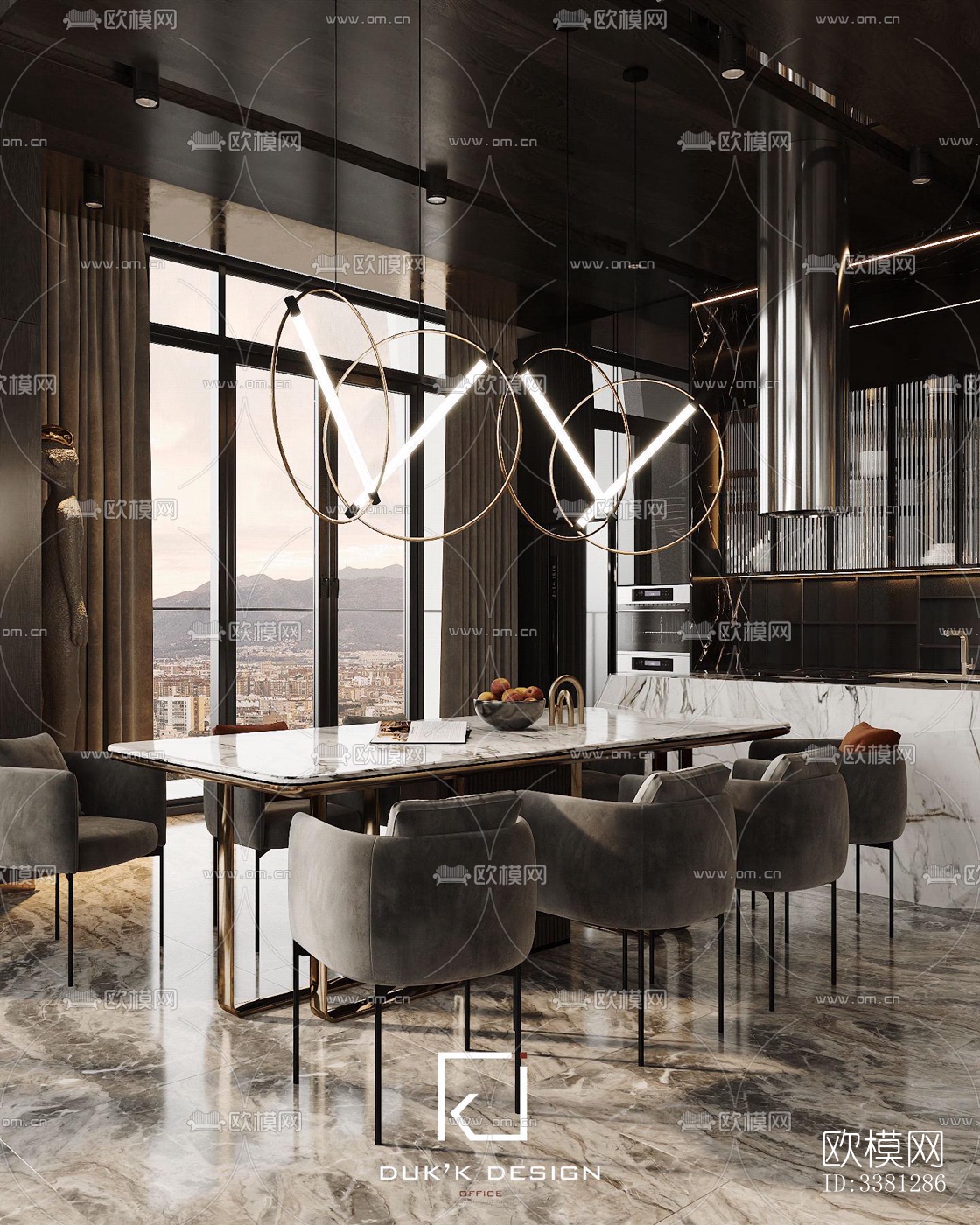 现代别墅效果图下载（渲染图9）