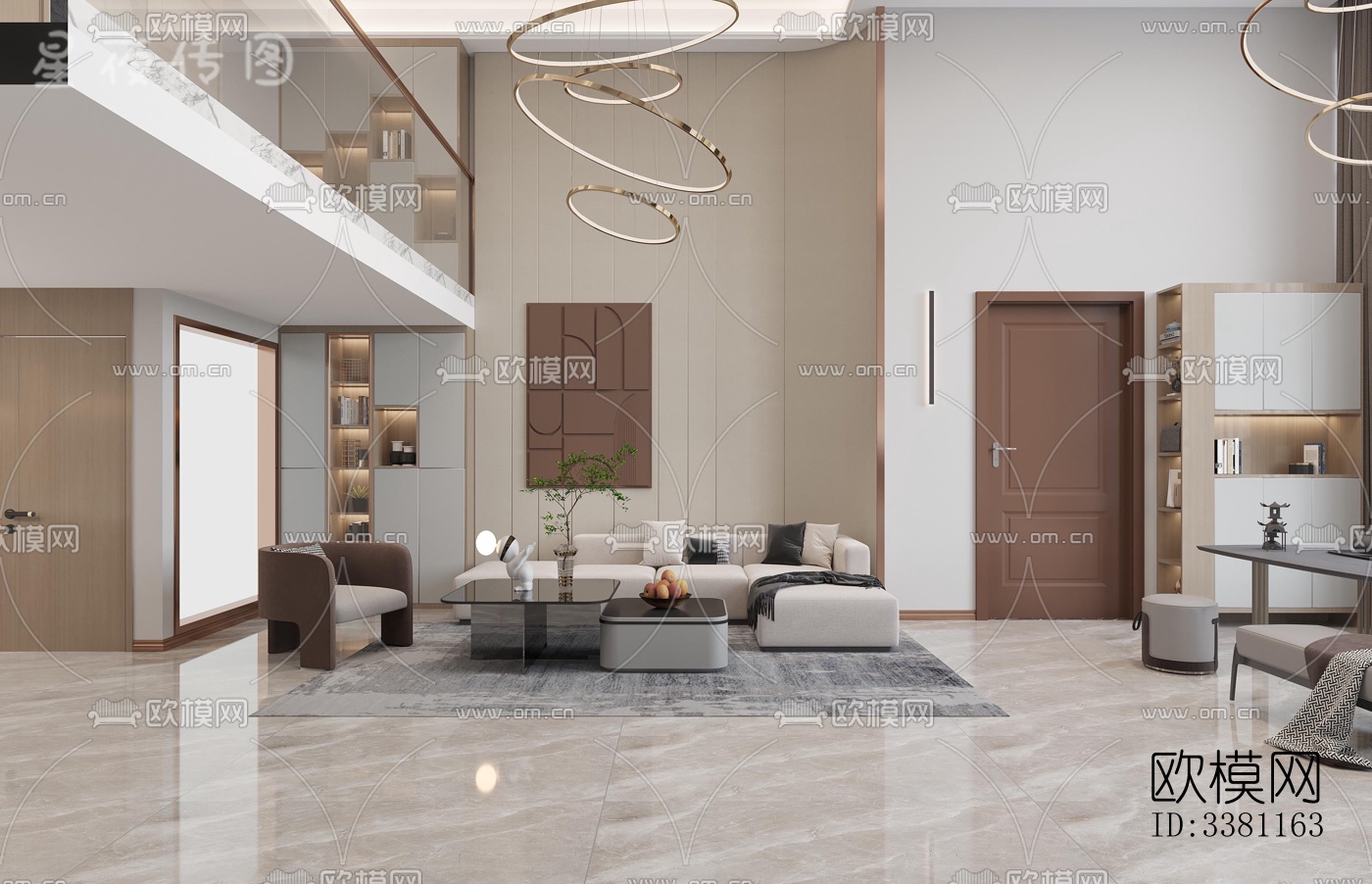 现代别墅效果图下载（渲染图2）