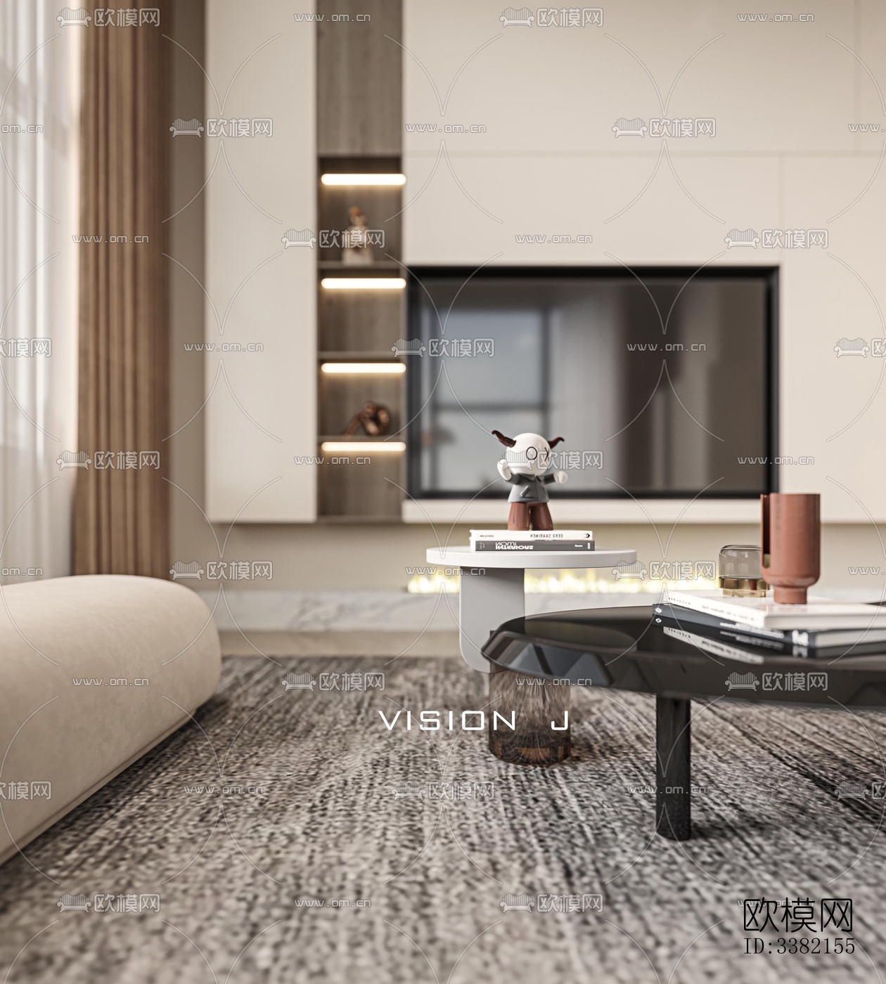 现代别墅效果图下载（渲染图16）