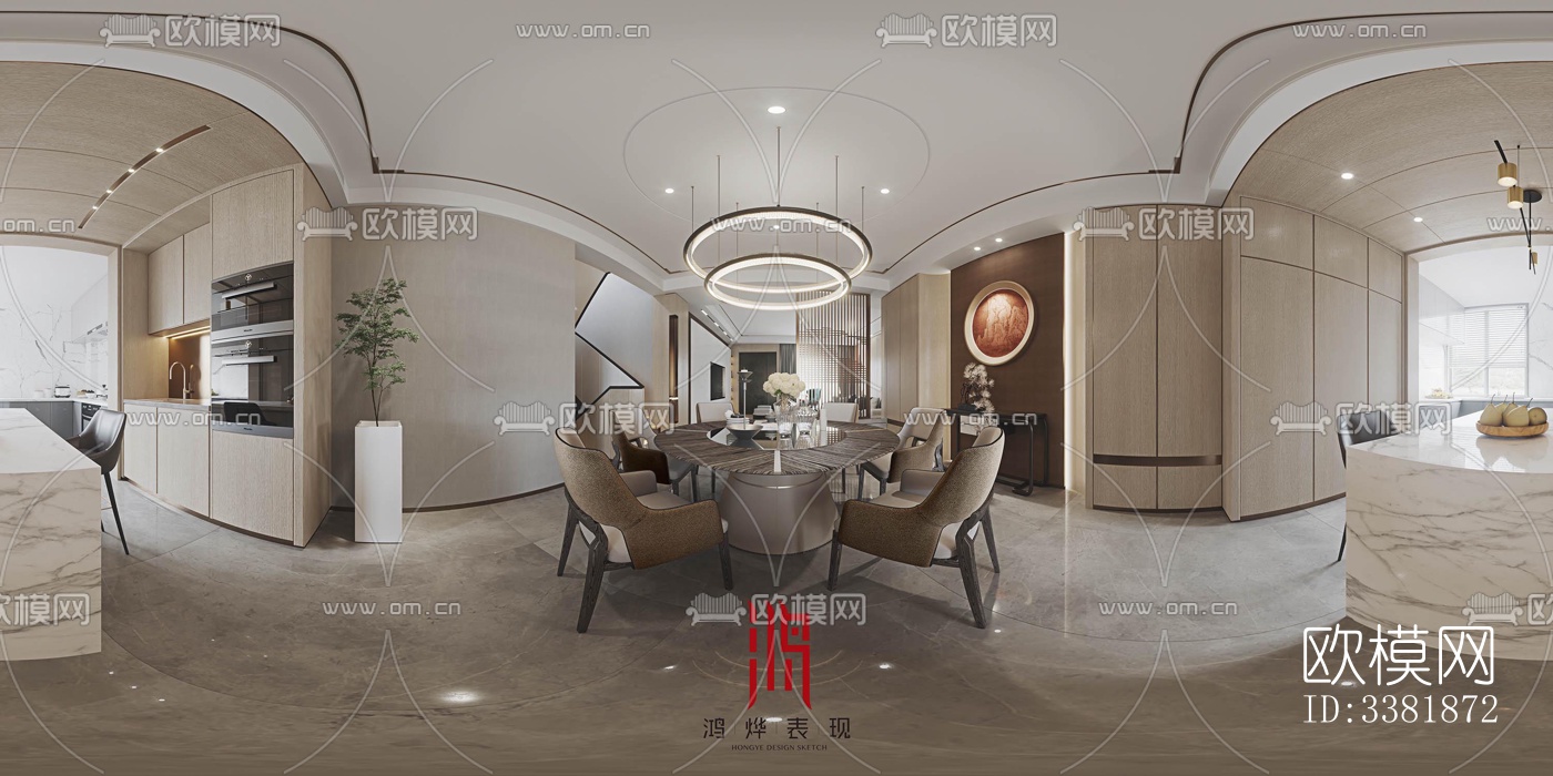 现代别墅效果图下载（渲染图6）