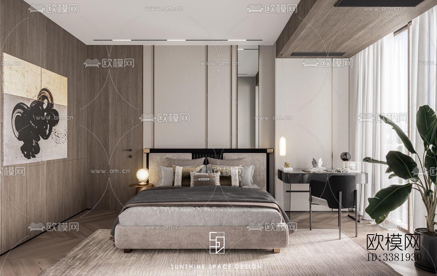 现代别墅效果图下载（渲染图8）