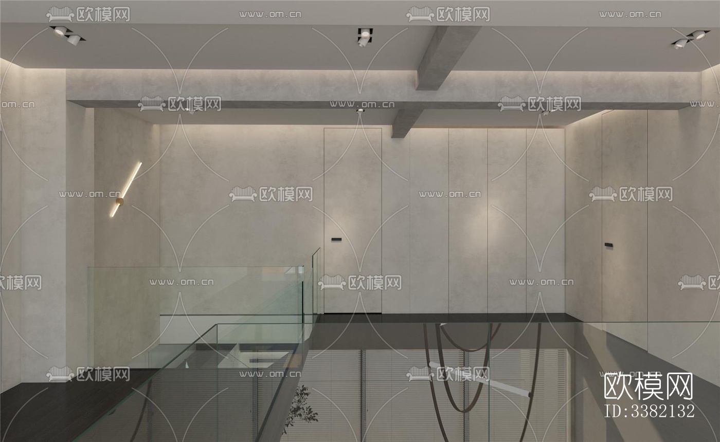 现代别墅效果图下载（渲染图7）