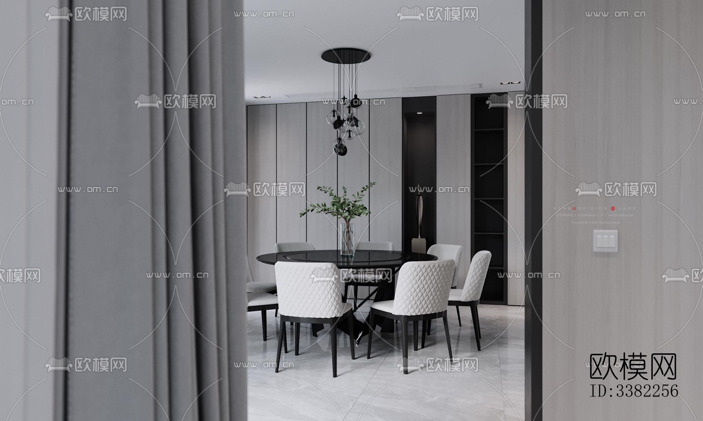 现代别墅效果图下载（渲染图8）