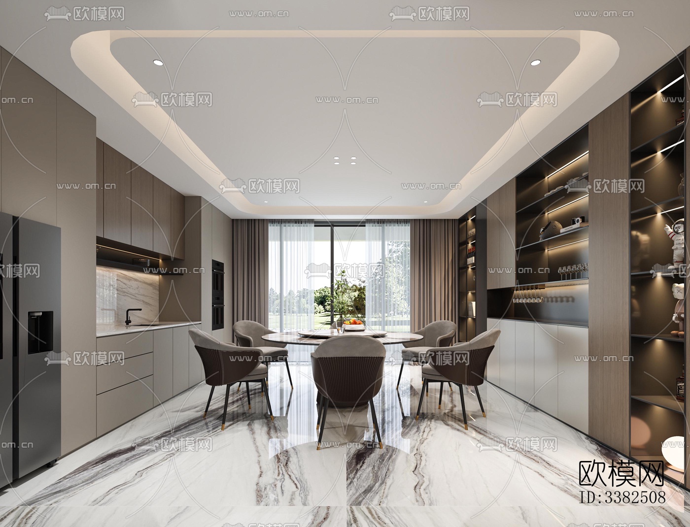 现代别墅效果图下载（渲染图18）