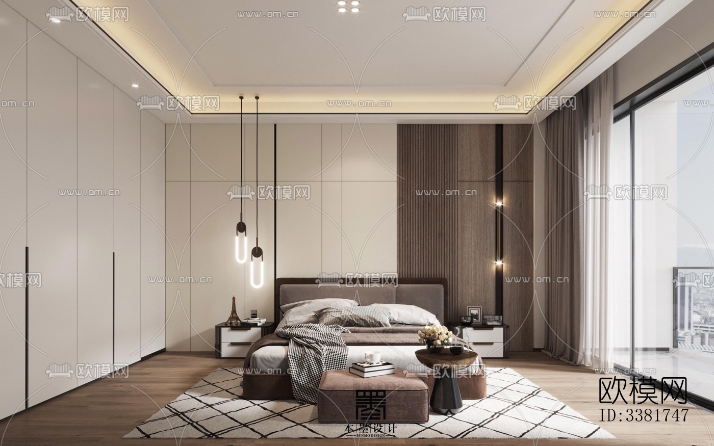 现代别墅效果图下载（渲染图9）