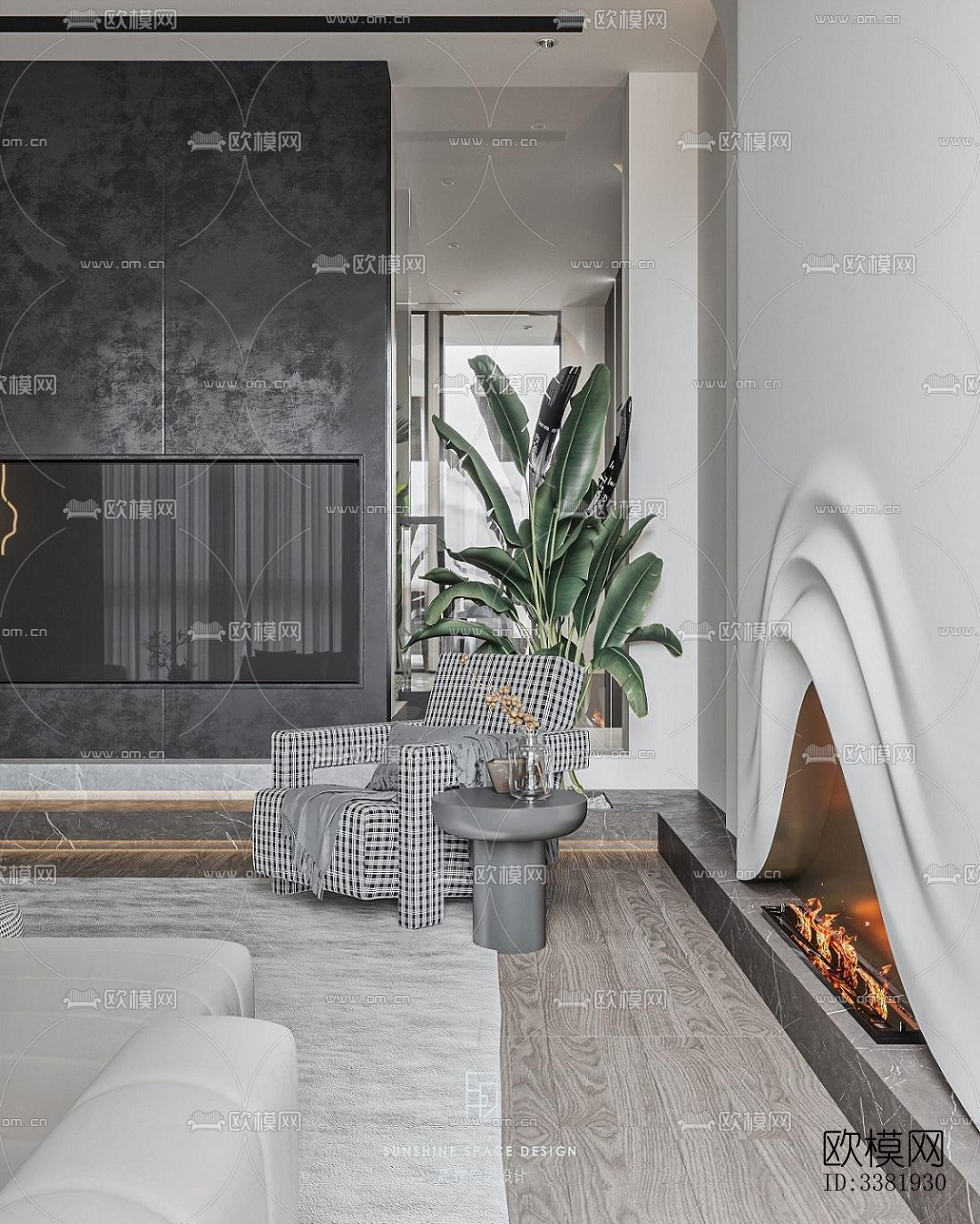 现代别墅效果图下载（渲染图10）