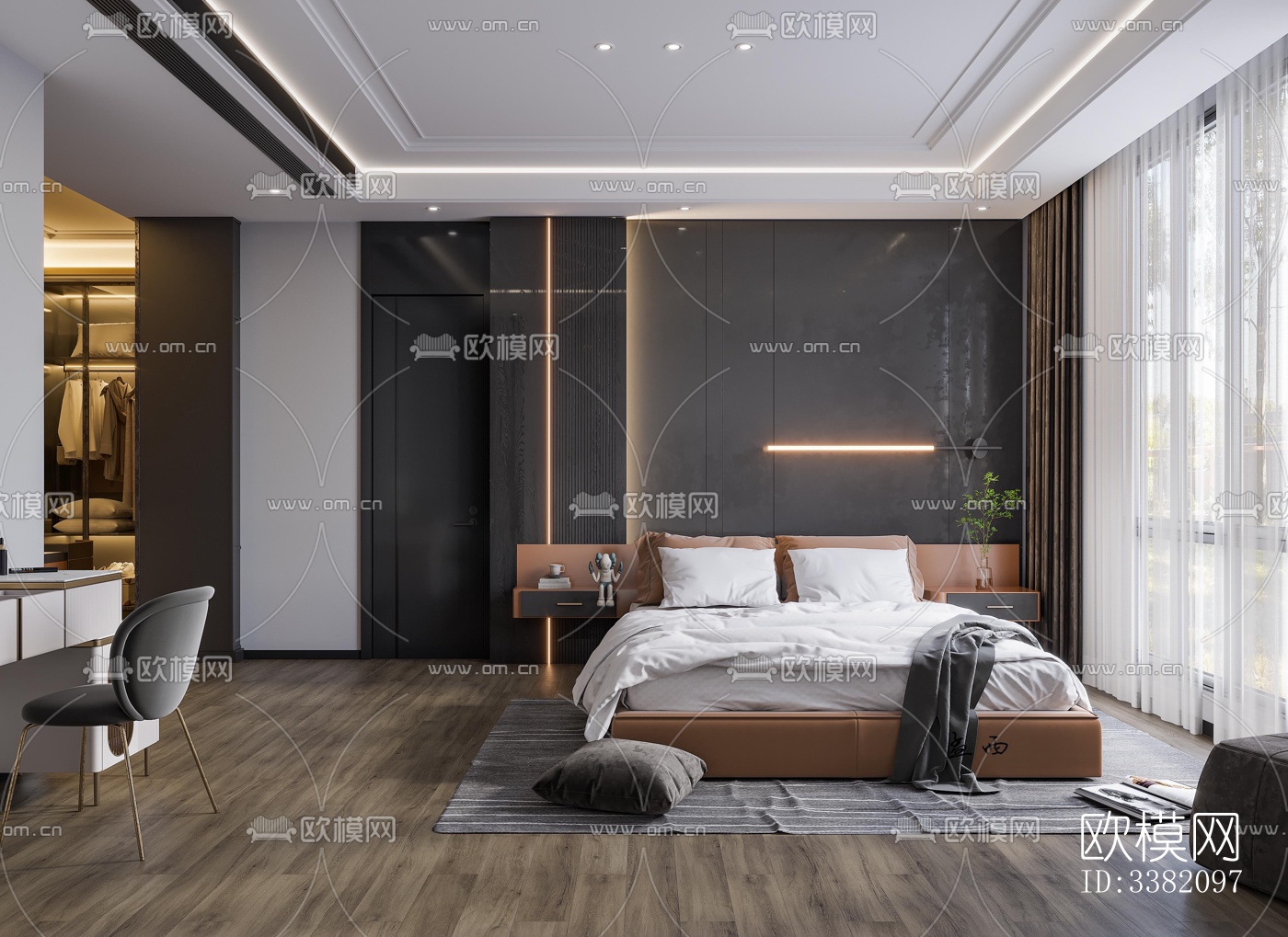 现代别墅效果图下载（渲染图4）