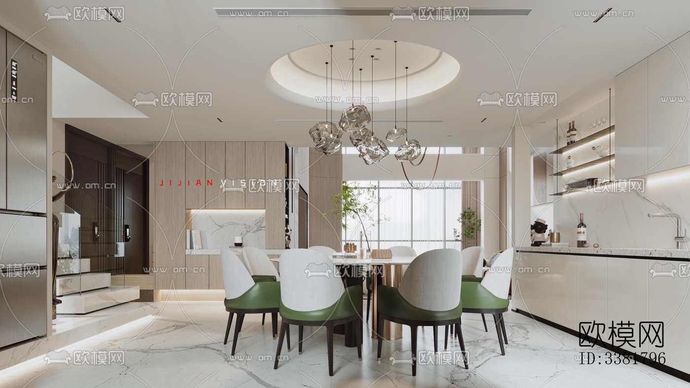 现代别墅效果图下载（渲染图9）