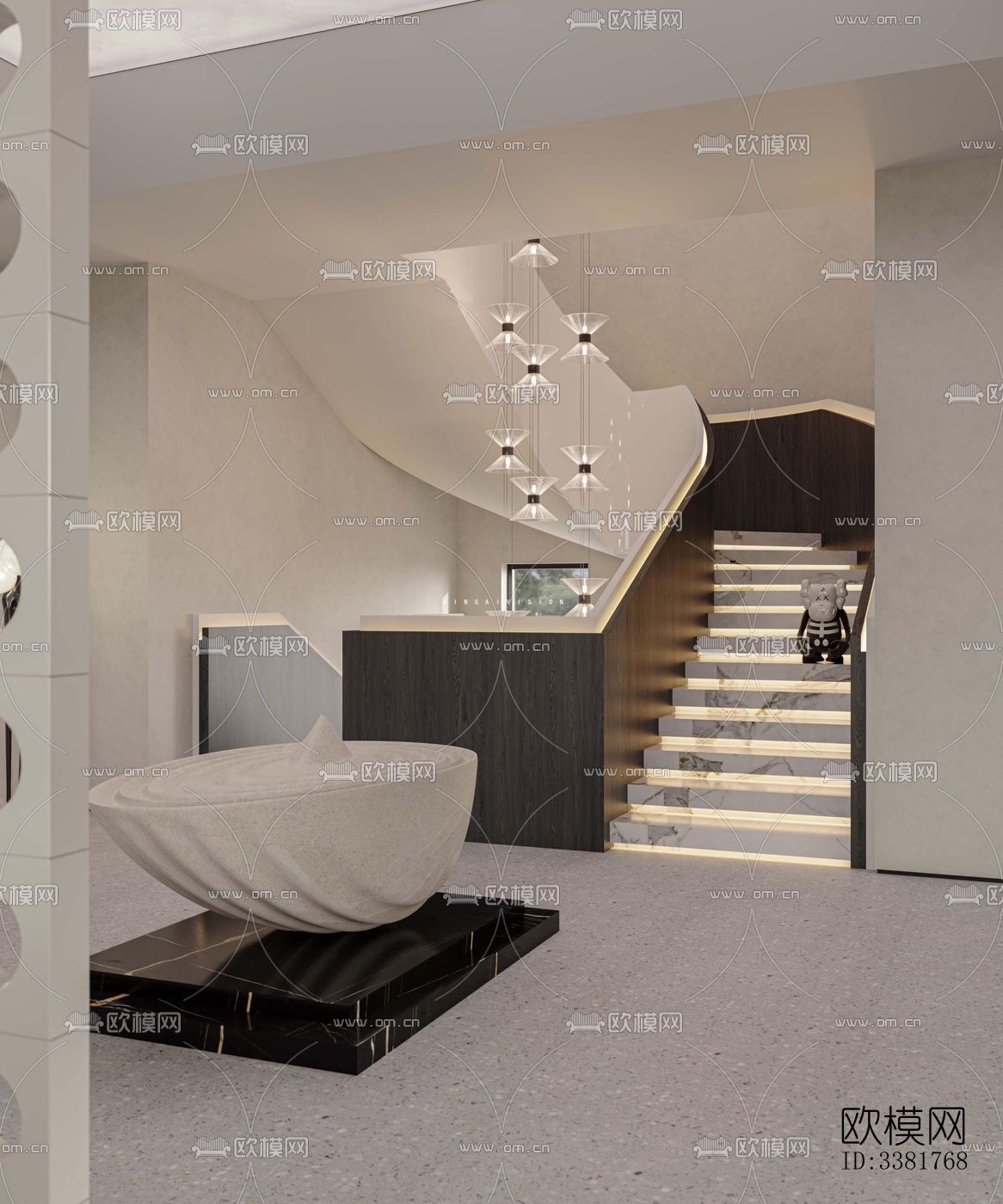 现代别墅效果图下载（渲染图10）