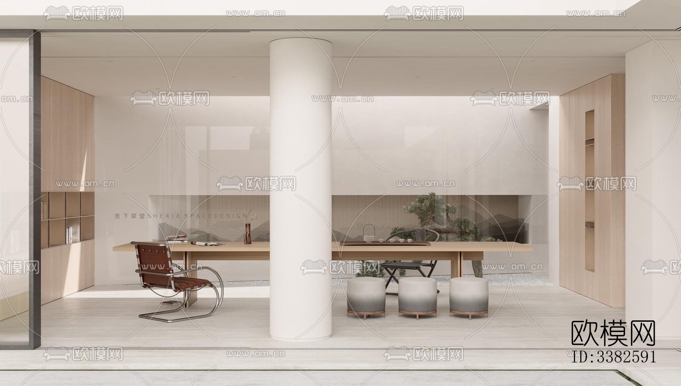 现代别墅效果图下载（渲染图9）