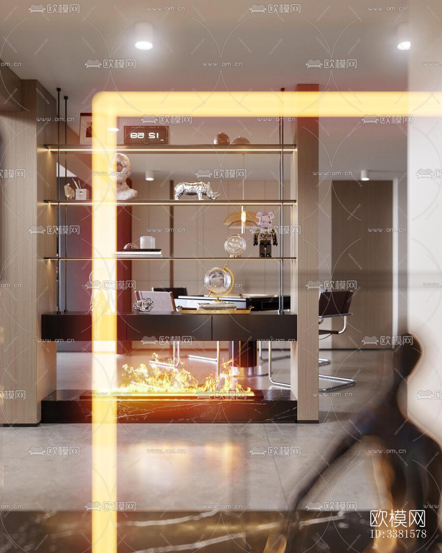 现代别墅效果图下载（渲染图4）