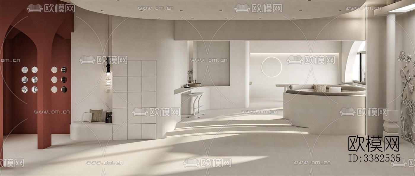 现代别墅效果图下载（渲染图3）